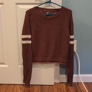 Charlotte Russe crop knit sweater